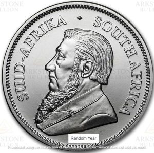 Random Year 1 oz Silver Krugerrand BU